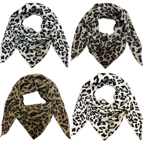 Leopard dreieck schal - leopard, aus