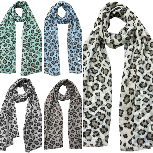 Leopard damen leichter schal - leichter,