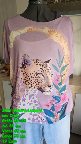Shirt leopard gepard italy - shirt,