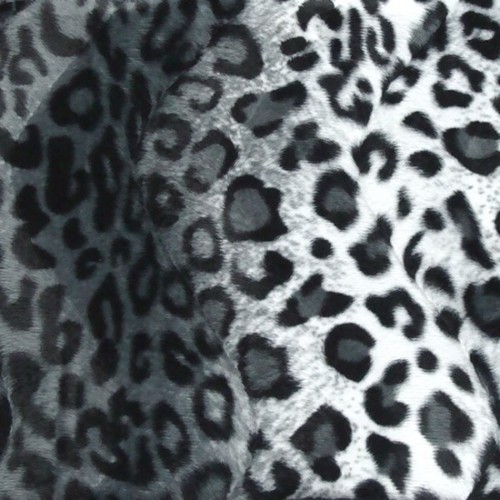 Schneeleopard tierfellimitat - schneeleopard,