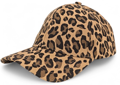 Damen baseball cap leoparden - baseball,
