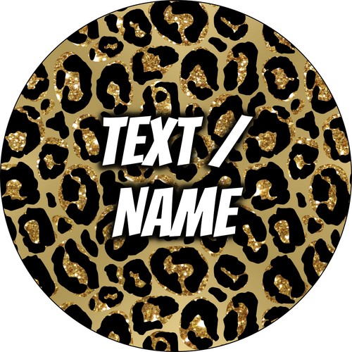 Leopard tortenbild party deko - party,