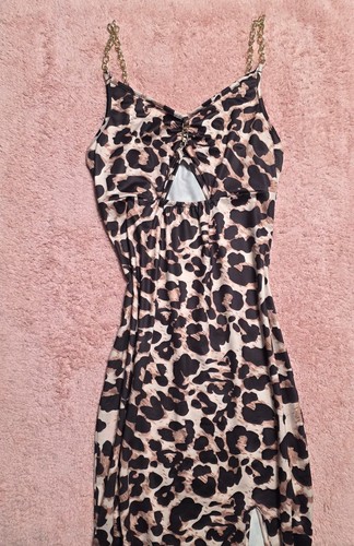 Shein maxi kleid s leo - maxi, gr.