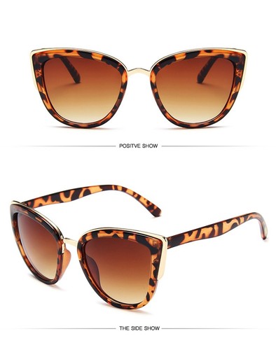 Cateye sonnenbrille leopard - cateye,