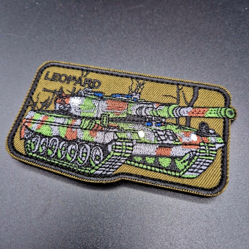 Aufnäher patch leopard - aufnäher, panzer