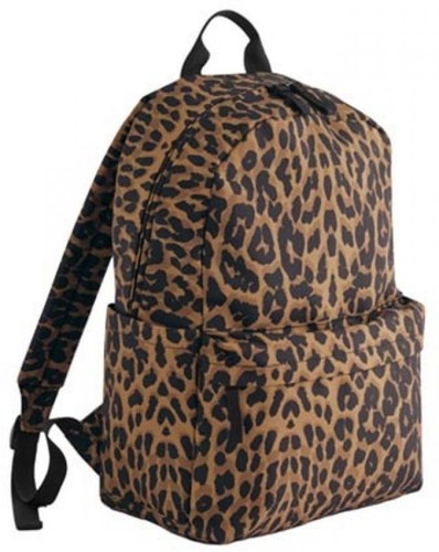 Leopard print rucksack - print,