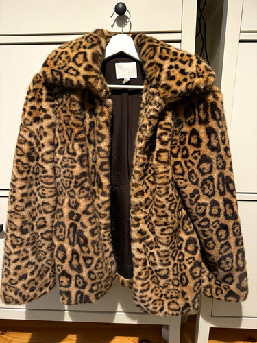 Damen kunstfelljacke - h&m,