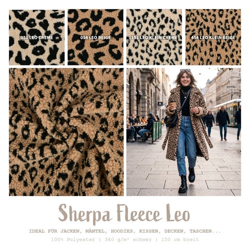 Sherpa fleece leo - fleece,