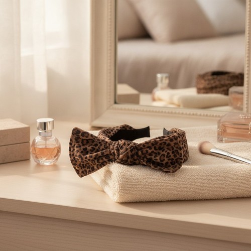 Haarreifen damen leopard - haarreifen,