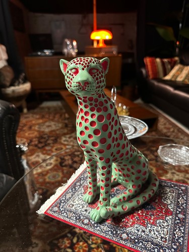 Leoparden figur vintage - leoparden,