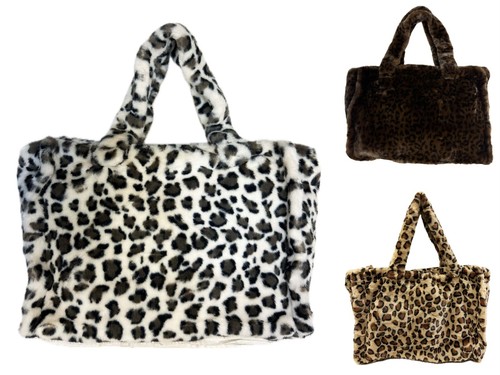 Teddyfell leopard shopper - teddyfell,