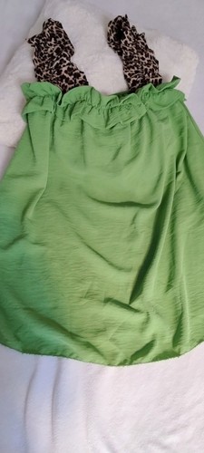 Damen basic trägershirt grün - trägershirt,