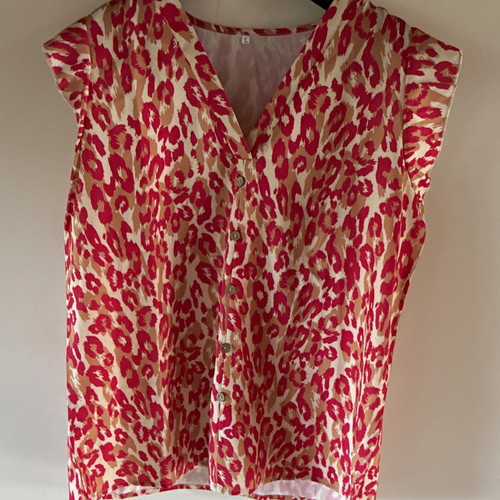 Damen bluse ärmellos - bluse,